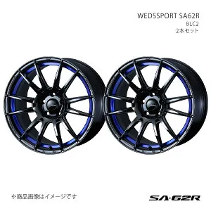 SA62R RVR GA4W/18インチ車 アルミホイール2本セット 0041827×2【18×7.5J 5-114.3 INSET35 BLC2】