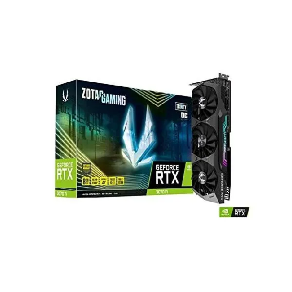 ZOTAC Gaming GeForce RTX(TM) 3070 Ti Trinity OC 8GB GDDR6X 256ビット 19Gbps PCIE 4.0 ゲーミンググラフィックカード IceStorm 2.0 アドバンスドク_並行輸入