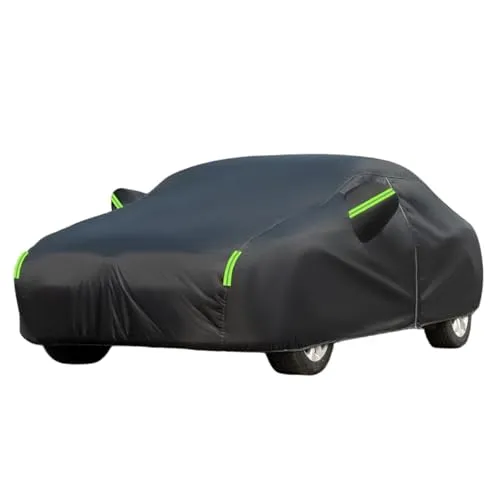 に適用 トヨタ クラウン（クロスオーバー）AZSH35 TZSH35 カーカバー 全天候型 防水 UVカット 雹対策 車 ボディカバー｜屋内外両用 防塵 防風 保護カーカバー｜凍結防止 収納袋付｜四季対応(黒,厚型バージョン)