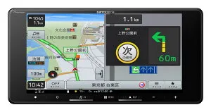 【予約受付中】パイオニア AVIC-RW722 200mmワイドナビ 7V型HD/フルセグ/DVD/CD/Bluetooth/SD/AM・FM/Apple CarPlay/Android Auto