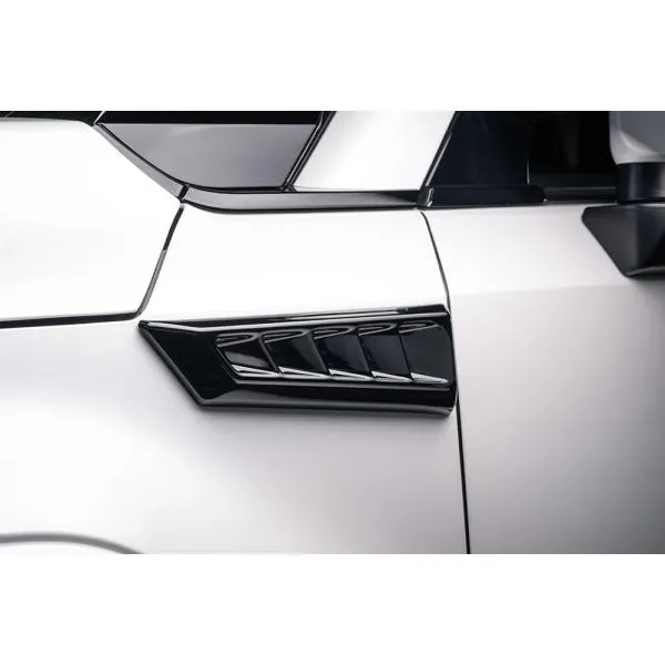 M'z SPEED フェンダーダクト ピアノブラック ABS(表面アクリル) レクサス GX550 VJA252W R7.4～ バージョンL ラヴライン 2342