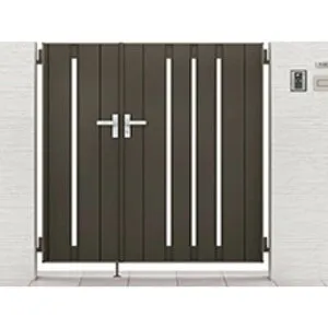 【4月はエントリーでP10倍】 開き門扉AB TS2型 親子仕様 柱使用 呼称04・08-14 扉寸法W1200(400+800)×H1400mm リクシル LIXIL 開き門扉 おしゃれ シンプル リフォーム