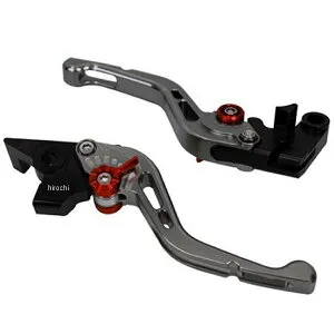 【メーカー在庫あり】 ユーカナヤ U-KANAYA ビレットレバーセット GPタイプ ショート ZRX1200ダエグ、ZRX1200、ZRX1100 チタン KA017-004-0606 HD店