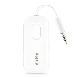 Twelve South / トゥエルブサウスAirFly Pro / エアフライ プロ ホワイト ブラックBluetoothトランスミッター / レシーバー ワイヤレスイヤホンを利用可能に2台同時ペアリング可能 / ワイヤレス送受信