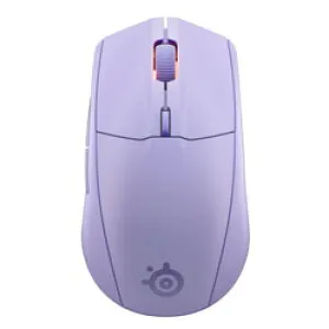 SteelSeries ゲーミングマウス Rival 3 Wireless Gen 2 ラベンダー 62525 ［光学式 /無線(ワイヤレス) /6ボタン /Bluetooth・USB］ 62525
