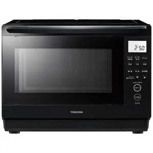 東芝 TOSHIBA スチームオーブンレンジ 26L フラット 石窯ドーム ワイド＆コンパクト ブラック ER-D70B-K