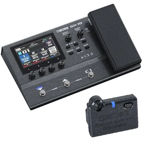 BOSS ボス GX-10 Guitar Effects Processor マルチエフェクター + BT-DUAL Bluetooth Audio MIDI Dual Adaptor セット