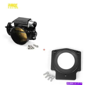 Throttle Body BK 102mmスロットルボディ+GM III LS1 LS2 LS6 LS7 LSX LS+TPS IAC用アダプタープレート BK 102mm Throttle Body+Adapter Plate For GM III LS1 LS2 LS6 LS7 LSX LS+TPS IAC【並行輸入品】