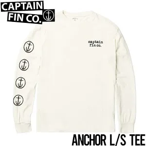 ロングスリーブTEE ロンT CAPTAIN FIN キャプテンフィン ANCHOR L/S TEE 21A3612401 VWH 日本代理店正規品