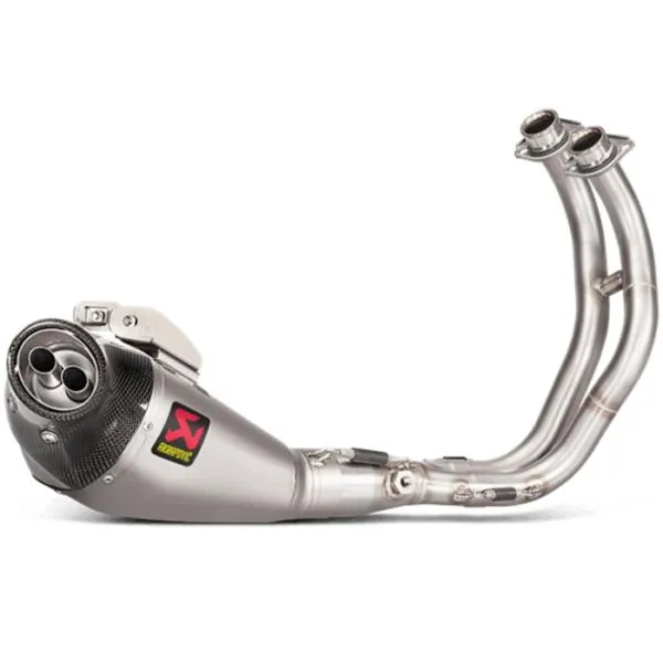 アクラポビッチ AKRAPOVIC S-Y7R5-HEGEH レース専用 フルエキゾーストマフラー (YAMAHA: MT-07 '14-20、TRACER700 '16-20、XSR700 '16-20) 一般公道使用不可 (P)