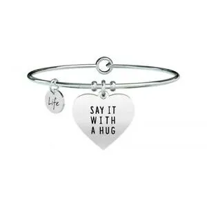 【送料無料】アクセサリー ネックレスクオーレkidult bracciale cuoresay it with a hug 731367
