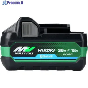 HiKOKI 新マルチボルト蓄電池 Bluetooth付 36V/18V(2.5Ah/5.0Ah) BSL36A18BX 1個 ▼528-7223