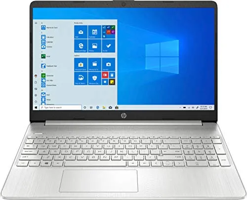 HP 2020 最新 15.6インチ HD タッチスクリーン Intel 10th Gen i5-1035G1 3.6GHz 12GB RAM 256GB SSD ウェブカメラ ワイヤレス-AC Bluetooth Type-C HDMI Win10 シル