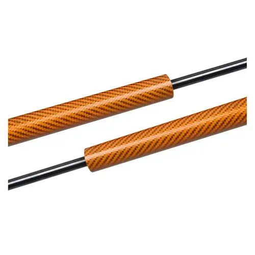 バックドアダンパー 油圧ダンパー に適合するヴィトに適合するW447 2014-2023に適合する メトリス用 EQV ブーツリフトサポートピストンロッドバックドアステイショックダンパーリアテールゲートストラット(Orange carbon fiber)