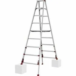 【ピカ PICA】ピカ SXJ-270A 上部操作式四脚アジャスト式専用脚立 SXJ型 メーカー直送 代引不可 沖縄離島不可