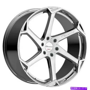 ホイール 4本セット （4）22 Staggered Giovanna Wheels Dalar-X Chrome Rims 5x114（b9） (4) 22 Staggered Giovanna Wheels Dalar-X Chrome Rims 5x114 (B9)【並行輸入品】