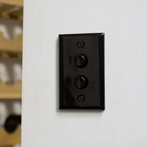 AXCIS アクシス DIY 新生活 セラミック アメリカン リフォーム スイッチプレート 照明スイッチ リノベーション 新築 おしゃれ 施主支給 アンティーク風 セラミックプレート2プッシュスイッチ