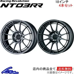 スイフトスポーツ ZC33S アルミホイール エンケイ レーシングレボリューション NT03RR【18×8J 5-114 INSET45】ENKEI Racing Revolution 18インチ 5穴 114.3 +45 インセット45 SWIFT Sport 車用ホイール 1本 4本セット