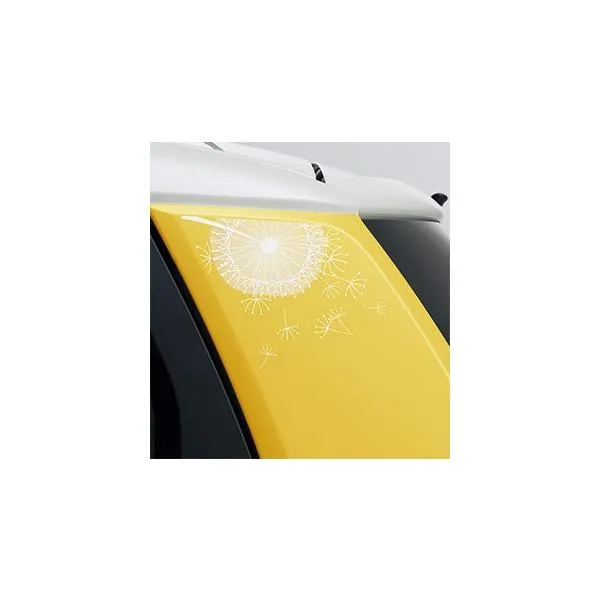 HONDA ホンダ 純正 NONE N-ONE エヌワン デカール Cピラー フラフ 2017.6～仕様変更 08F30-T4G-B00A