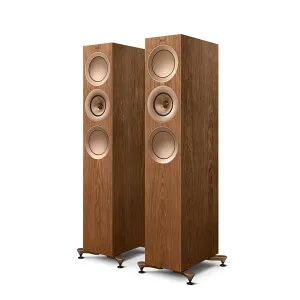 KEF トールボーイ型スピーカー（ウォールナット）【ペア】 R7-META-WALNUT KEF