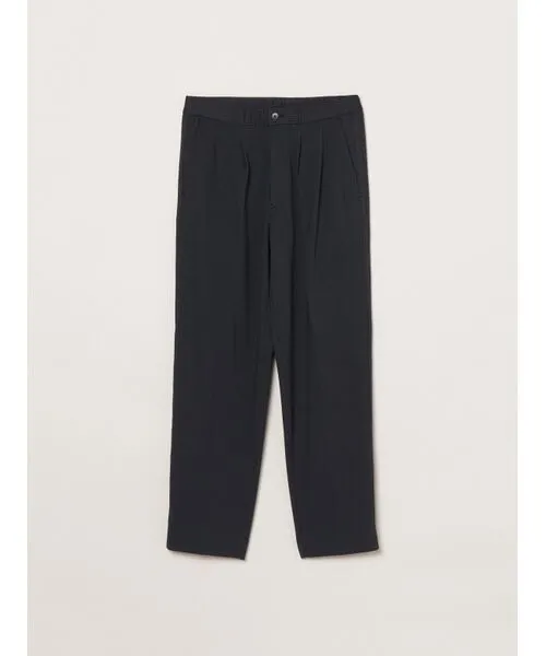 three dots/スリードッツ Men's WJQD mercerization pants black/lt grey S