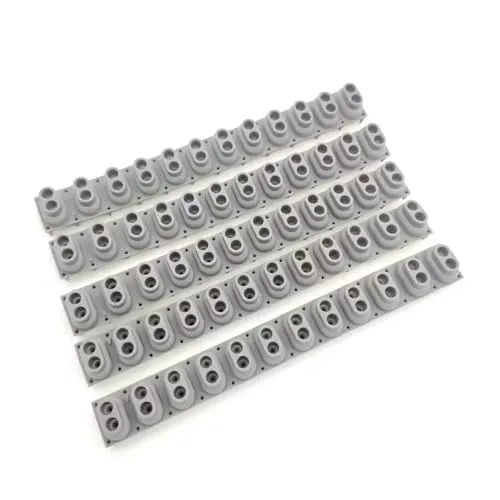 12 ノート キーコンタクト ラバー ストリップ - Yamaha Genos Tyros 2 モチーフ XS6 XS7 XF6 XF7 と互換性があります。(5 pieces)