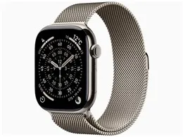 Apple Watch Series 11 GPS+Cellularモデル 46mm チタニウムケース・ミラネーゼループ M/L