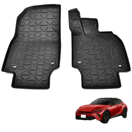 [BMJAPAN] トヨタ クラウンスポーツ AZSH36W AZSH37W 3D フロアマット 1列目 フロント 立体構造 防水 防汚 ラバーマット 内装 カスタムパーツ