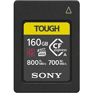 【動画・連写に】ソニーCFexpressTypeAメモリーカードCEA-G160TTOUGH160GB(ILCE-1/FX6/FX3/ILCE-7SM3/ILCE-7M4対応)