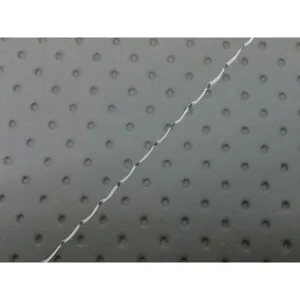 グロンドマン W650（99年 EJ650A1/C1） 国産シートカバー 張替 フルエンボスグレー W650 ライン - 仕様 透明ステッチ GH5556KC410S0