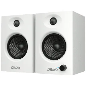 OHAYO パソコン スピーカー 60W出力 Bluetooth テレビスピーカー 高音質 マルチメディアスピーカー ブルートゥース サウンドバー 有線 大音量 RCA/USB-C/AUX 木製 臨場感 重低音 軽量 小型 pc スマホ ハ