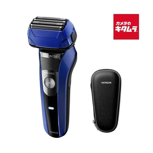 日立 往復式シェーバー エスブレード 4枚刃 RMH-F470B（A） ブルー HITACHI メーカー公認店 プレゼント ギフト クリスマス 新生活 父の日