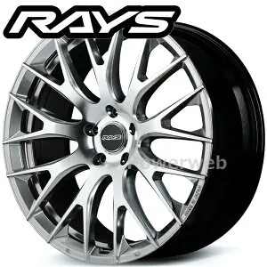 [ホイール1本(単品)] RAYS HOMURA 2x9R 18インチ×7.5J PCD：120 穴数：5 インセット：42 DMC/サイドグレイスシルバー (QAJ) (レイズ ホムラ 2×9R)