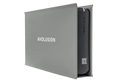 Avolusion PRO-5Xシリーズ 4TB USB 3.0 外付けゲーミングハードドライブ PS5ゲームコンソール用 (グレー)