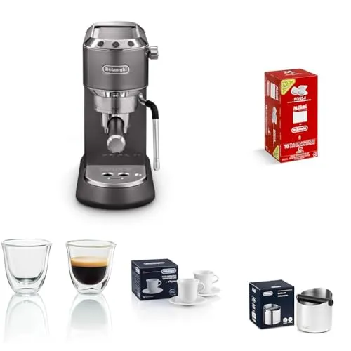 De'Longhi (デロンギ) エスプレッソメーカー デディカ アルテ EC885J-GYエントリーセット