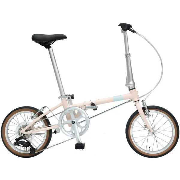 DAHON INTERNATIONAL (ダホンインターナショナル) Boardwalk 16 フォールディングバイク Pink Puff [折り畳み自転車 16インチ 7段変速]