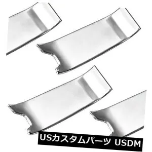 ドアノブ ドアハンドル 2007-2011年のためのクロムドアハンドルのトリムシボレーによるシボレーシルバラード[4pc] Chrome Door Handle Trim for 2007-2011 Chevy Silverado [4pc] by Sizver 【並行輸入品】