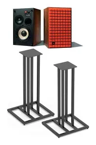 【送料込】JBL L52 Classic/ORG 純正スタンド/JS-65付 オレンジ(ペア) 2ウェイ・コンパクトスピーカー