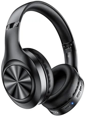 【雑音を軽減・音楽に集中】ヘッドホン ヘッドホンbluetooth Bluetooth5.4 ワイヤレスヘッドホン ANCノイズキャンセリング ANC+ENC対応 マイク付き 最大48時間連続再生 有線・無線両用 EDR HIFI音質 遅延なし 多機種対応