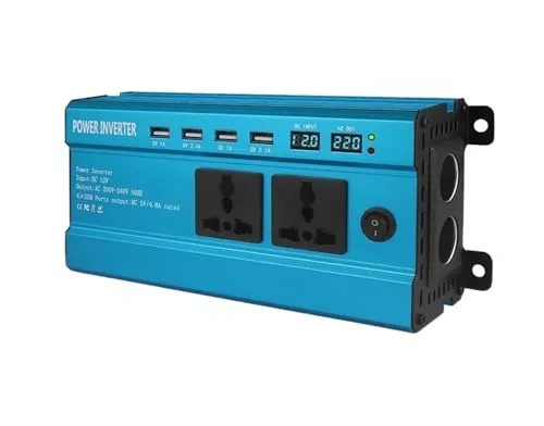 カーインバーター 12V24V48V60V から 220V800w2000w3000w4000w 家庭用コンバータデュアルデジタルディスプレイ(2000W48V)