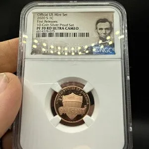 2020 S 1C リンカーンシールドセント初公開 NGC PF 70 RD ウルトラカメオ