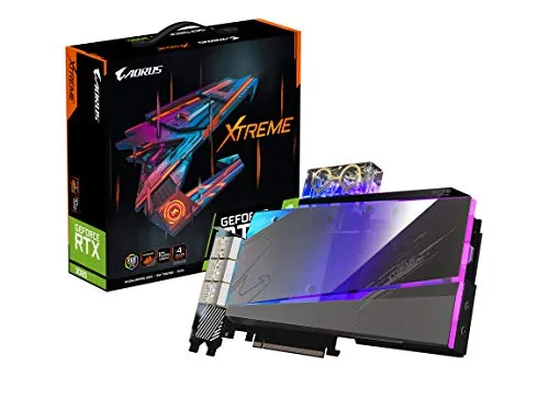 GIGABYTE AORUS GeForce RTX 3080 XTREME WATERFORCE WB 10G グラフィックカード ウォーターフォースウォーターブロック冷却システム 10GB 320-bit GDDR6X GV-N3080AORUSX W