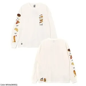 CHUMS チャムス メンズ ファストフードロングスリーブTシャツ オーバーサイズ 長袖 ロンT トップス Fast Food L/S T-Shirt CH01-2515 [ポイント10倍]