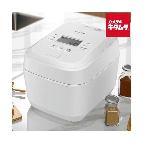 正規販売店 日立 圧力&スチーム IHジャー炊飯器 ふっくら御膳 RZ-V100HM W フロストホワイト [5.5合炊き] HITACHI 新生活 プレゼント ギフト