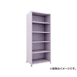 TRUSCO 軽量150型背側板付棚 900X600XH2100 6段 TLA73L26 [r21][s9-033]