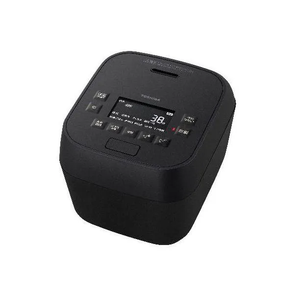 【長期保証付】東芝(TOSHIBA) RC-6MGX-K グランブラック 炎匠炊き 真空ＩＨ炊飯器 3.5合炊き