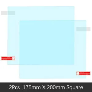 適用: サイオン/SCION TC トヨタ ゼラス AT20 2011-2016 フル カバー バックミラー ミラー 防雨 防曇 フィルム 2012 2013 2014 2015 スクエア 175MM X 200MM SR-CC-5208