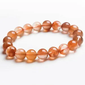 【送料無料】ブレスレット アクセサリ? ウサギルチルクリスタルビーズブレスレット listingnatural red rabbit rutilated quartz crystal beads bracelet 105mm aaa
