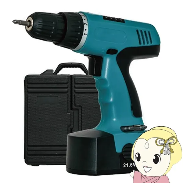 電動ドライバー 電動ドリル VERSOS 21.6V 充電式コードレス 電動ドリルドライバー コードレス 電動工具 92Pセット VS-DTL2023 ベルソス/srm