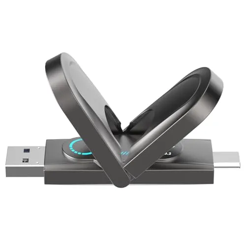 Netac 外付けSSD 1TB USB3.2Gen2 2in1 リード/ライト速度最大1000MB/s USB A USB C対応 亜鉛合金 50g ミニポータブルssd 耐衝撃メーカー5年保証 US9